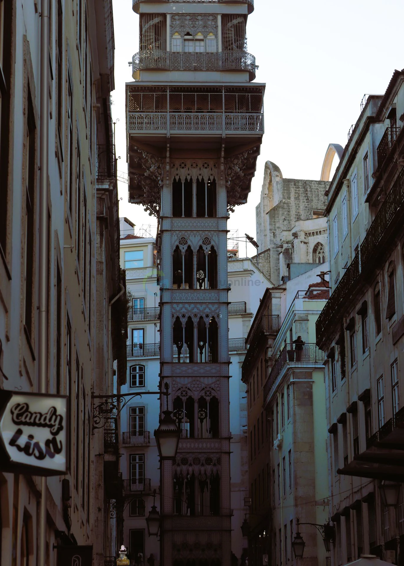 elevador de santa justa