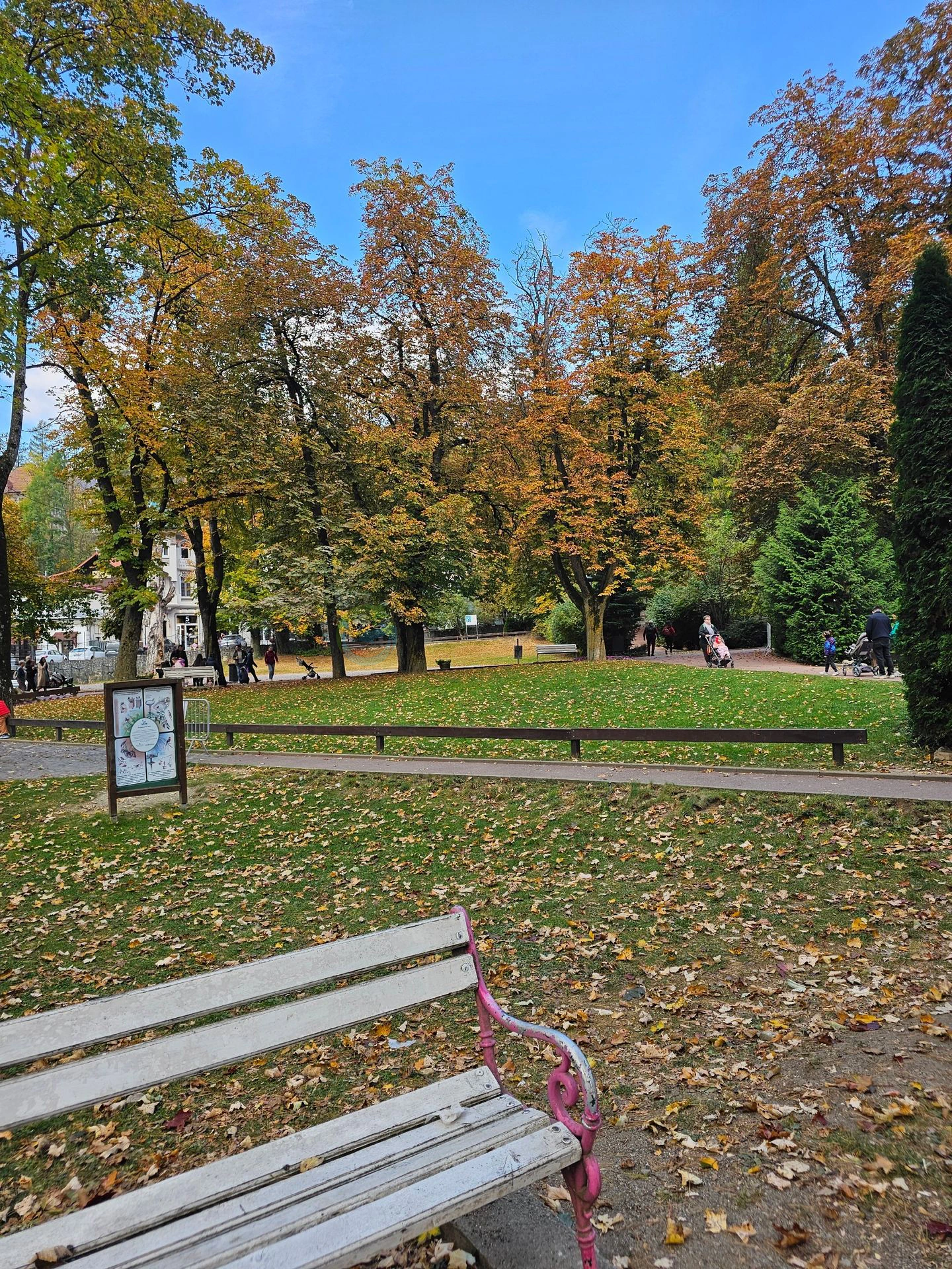 Sinaia Parcul Dimitrie Ghica