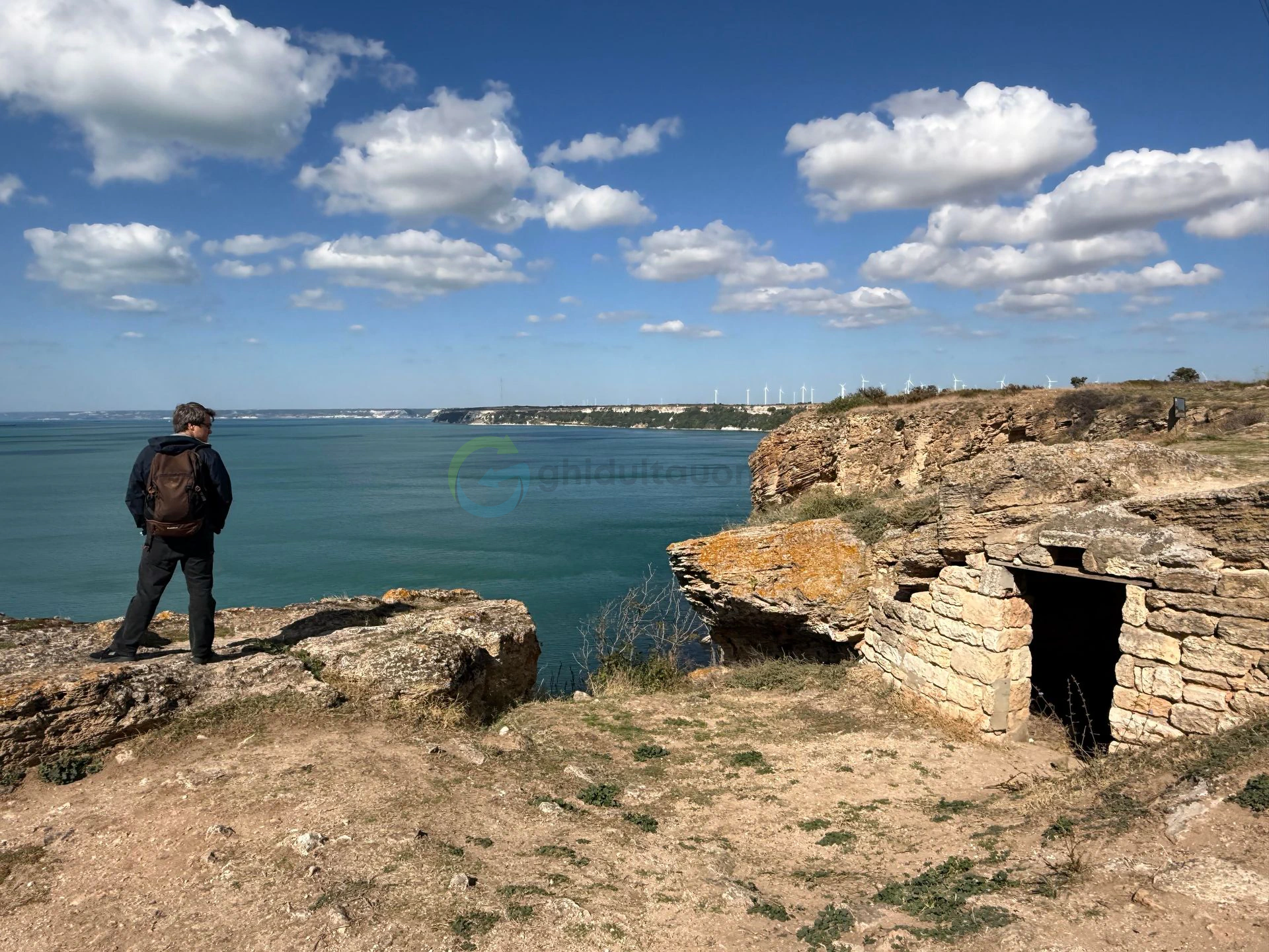 cape kaliakra bulgaria stanci si mare