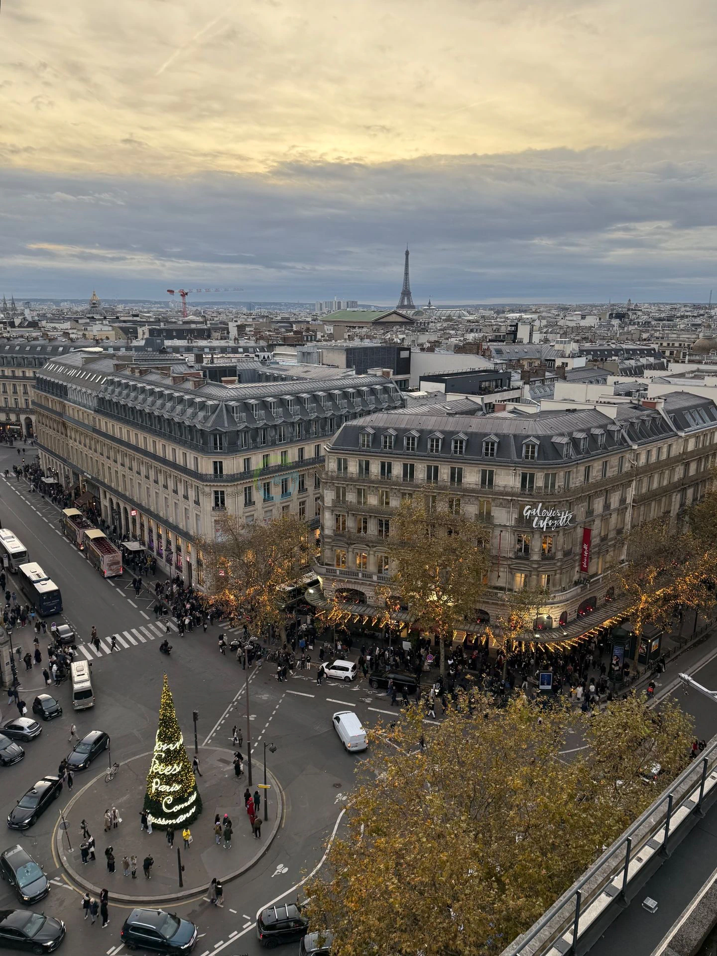 Galeries Lafayette Paris rooftop