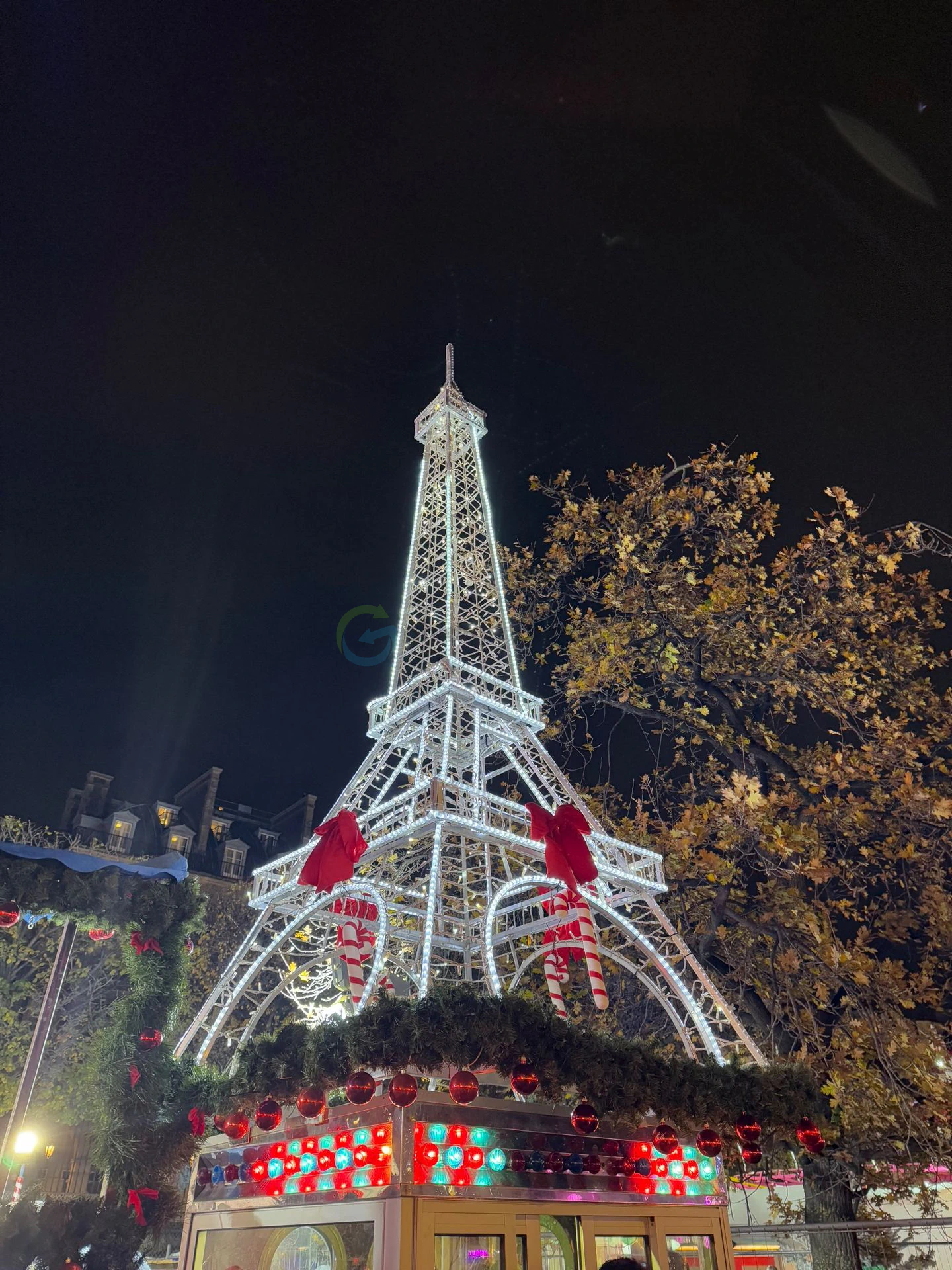 Christmas market Jardin des Tuileries Paris