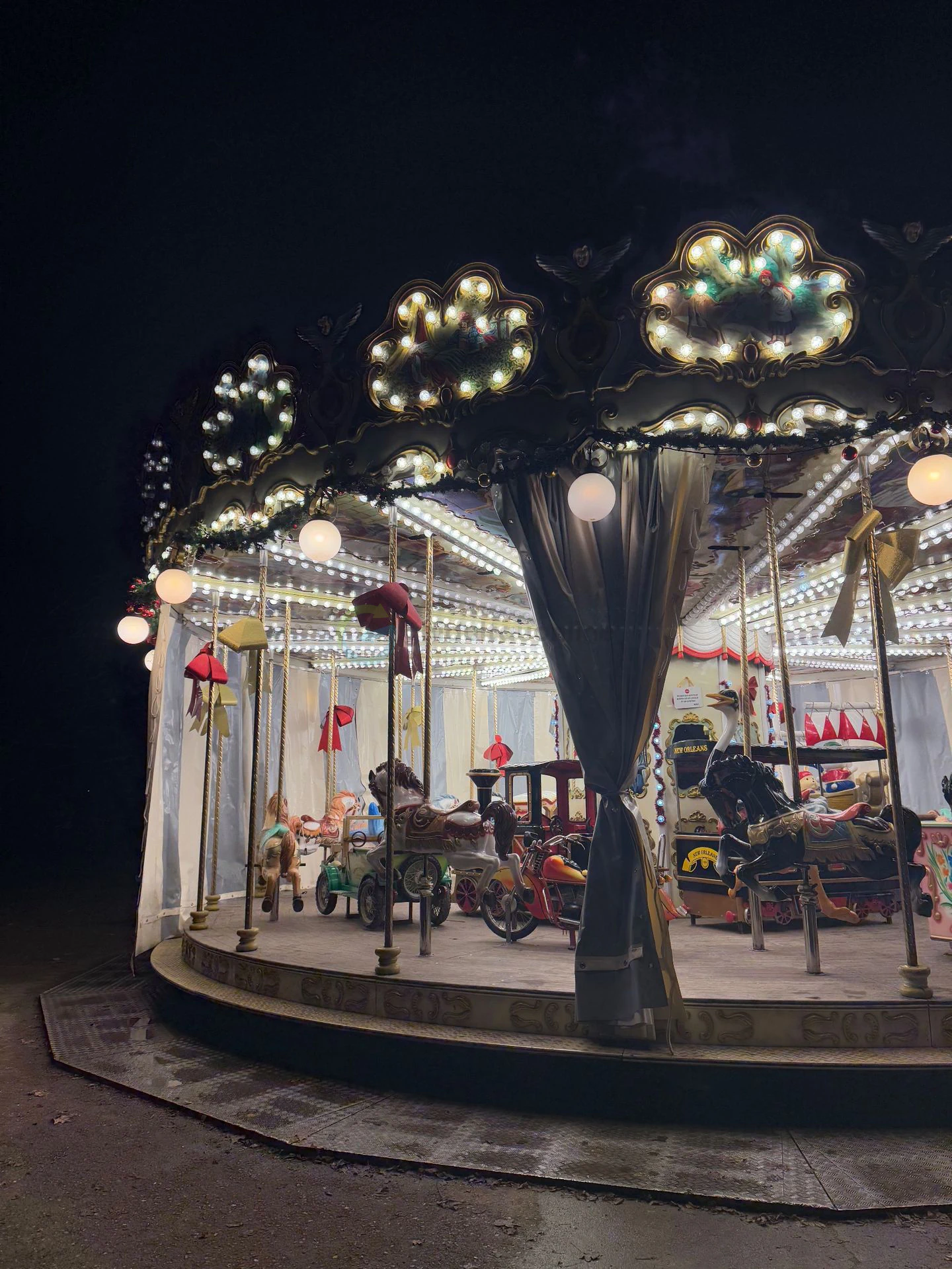 Christmas market Jardin des Tuileries Paris