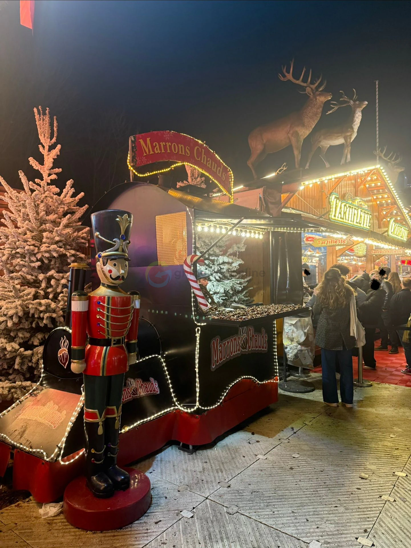 Christmas market Jardin des Tuileries Paris